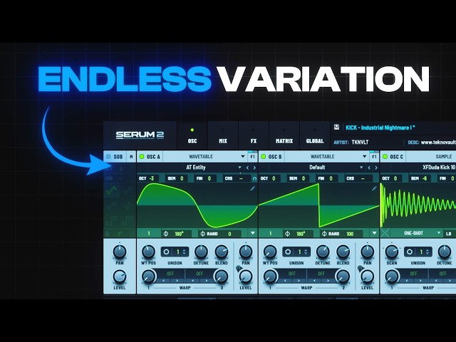 Ultimate FRENCHCORE Kick Tutorial (Serum 2)