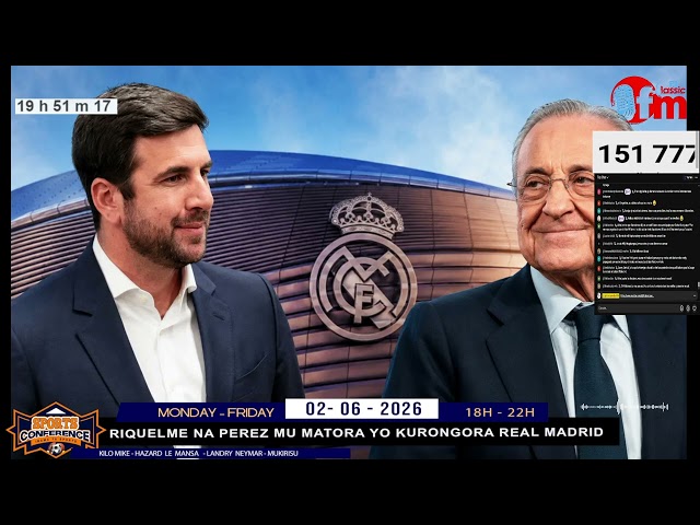 RIQUELME AFASHWE NK'UMUHEMU MURI REAL MADRID//PEREZ AFASHWE NK'UMUNYAMAHIRWE
