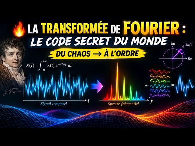 🔥 THE FOURIER TRANSFORM: THE WORLD'S SECRET CODE