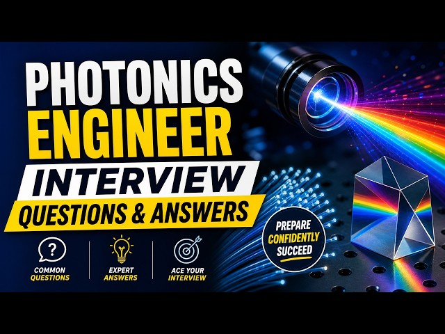 Photonics Engineer Interview Questions & Answers