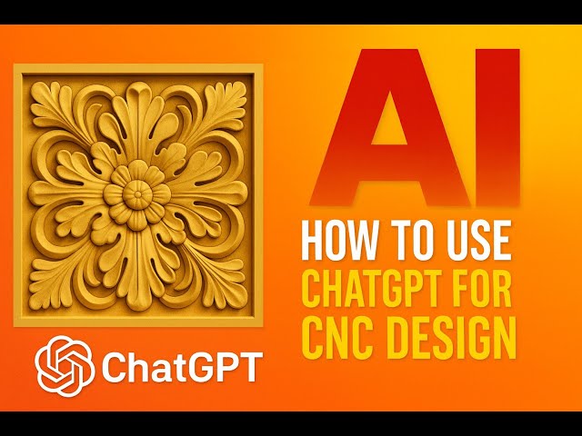 How to Use ChatGPT for CNC Design vectors and reliefs