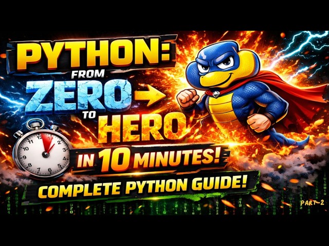 Python Tutorial for Beginners (2026) | Part 2 – Output