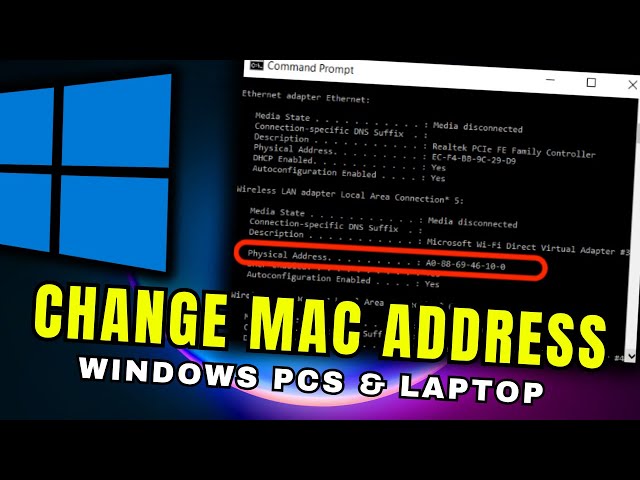 How To Change MAC Address on Windows 11 PCs – Easy Method!