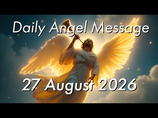 Daily Angel Message 😇 Thursday 27 August 2026 - Full Moon Emotions