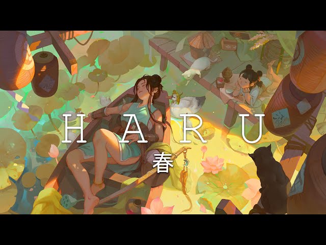 Haru 春 ☯ Relaxing Japanese Lofi HipHop Mix