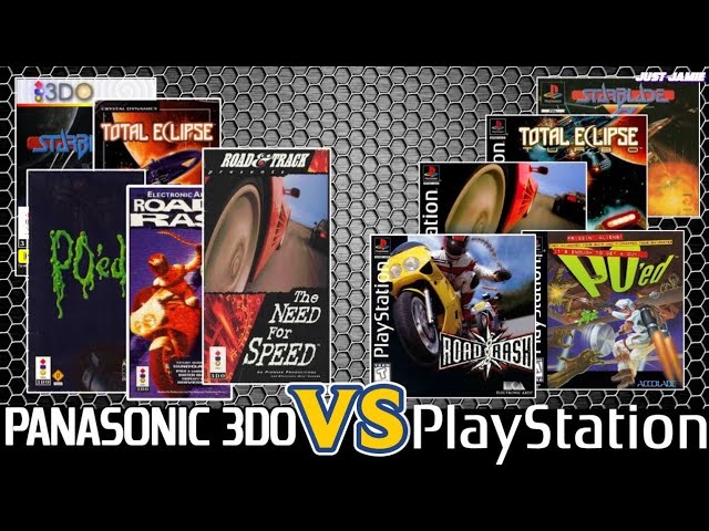 PlayStation Versus Panasonic 3DO - Side-by-Side Comparison #panasonic3do #playstation1 #emulator