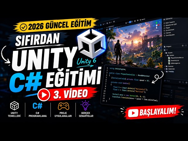 Detailed Unity 6 C# Tutorial | Arrays, Lists, and OOP | Lesson 3