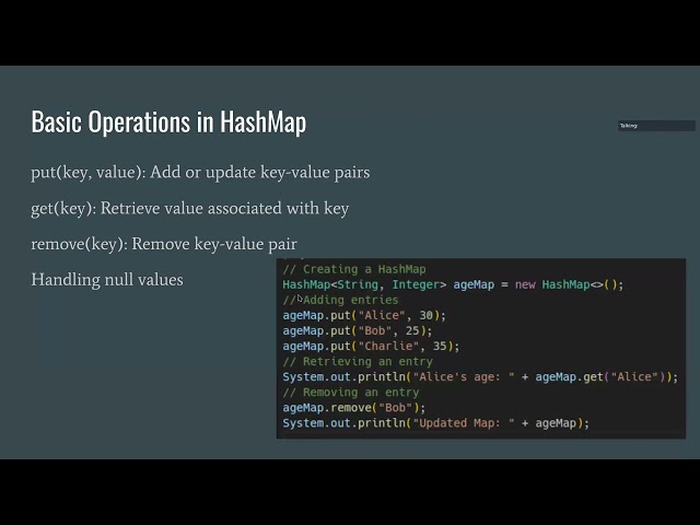 Introduction to Hashmaps in Java
