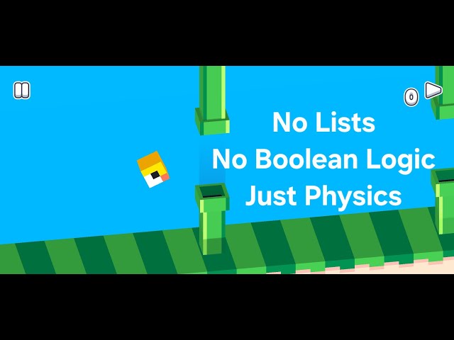 Fancade Scripting Tutorial - S1E10 - Make Flappy Bird from Scratch, Very Easy