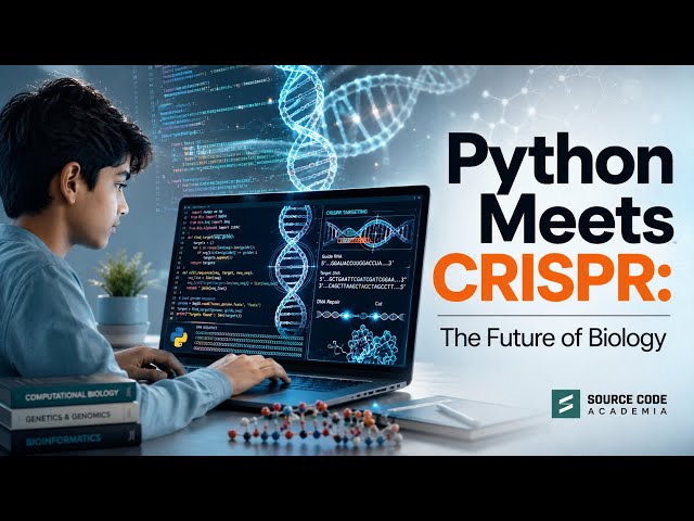 Python Meets CRISPR: The Future of Biology for Children |Biology Batch 1@SourceCode-Academia
