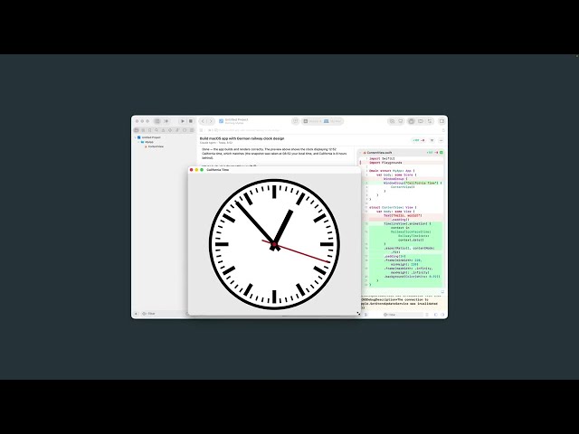 Coding with Claude in Xcode in 2 mins.