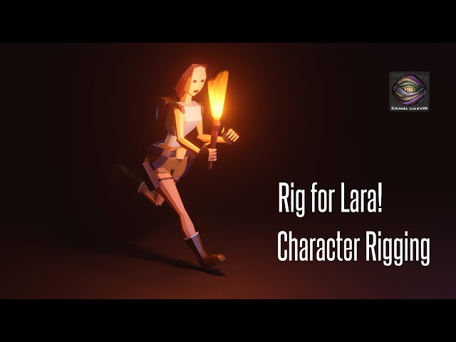 Character Rigging - Tutorial | Rig for Lara Croft | Blender 2.9