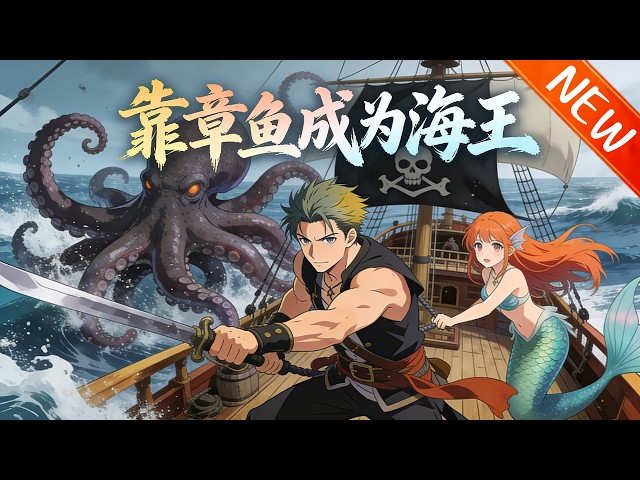 💥【新番上线】《靠章鱼成为海王》全球恐怖复苏，林洋鸣有无限进化深海霸主，骑北海巨妖猎杀，为活下去，他要成深海唯一的王！#斗破动漫 #战斗 #逆袭 #動漫