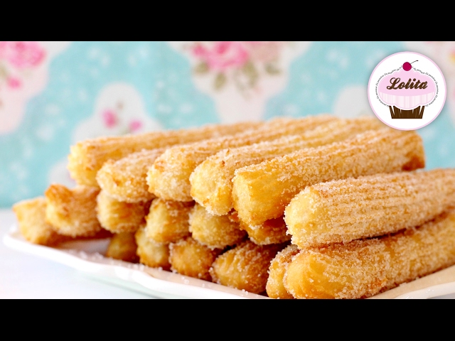 Receta de churros caseros | Como hacer churros fáciles y rápidos | Masa de churros