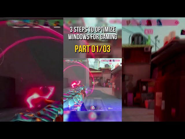 [Part 01] 03 Steps to Optimize WINDOWS For Gaming & Performance