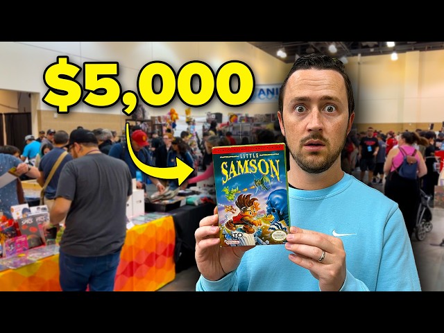 What are the RAREST Games at a Retro Game Convention?