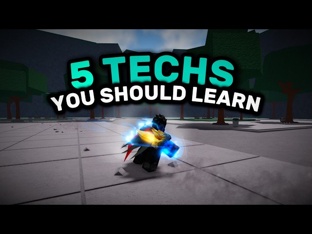 Why You Should Learn These 5 OP Techs In TSB | Roblox TSB