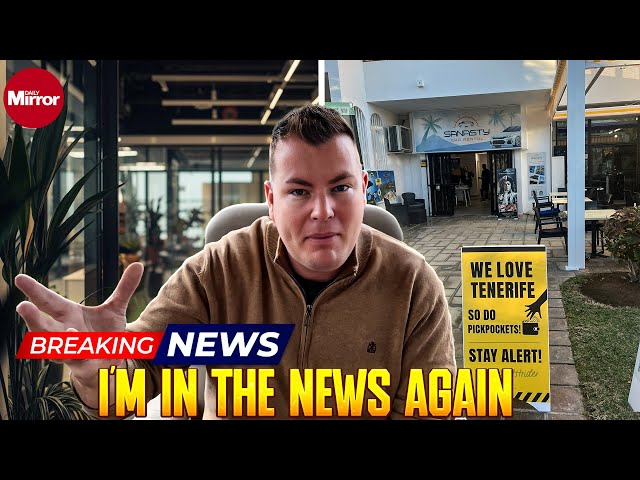 I Was in the News AGAIN! 🚨 Tenerife Warning Sign Sparks UK & Spain Media Attention! Canary Islands!