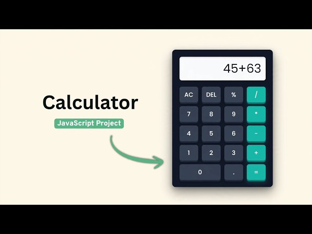 How to Create a Calculator using JavaScript | HTML CSS JS