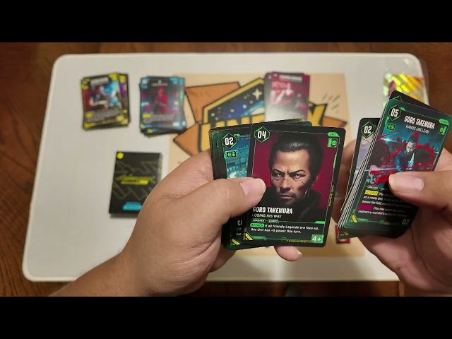 Cyberpunk TCG (WeirdCo) Gen Con 2026 Demo Decks Strategy & Deck Building | Unbox The Universe