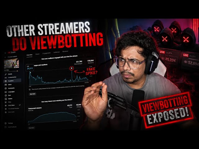 @GamerFleet EXPOSES LIVE STREAMERS FOR VIEW BOTTING🤯 | MinevidZ