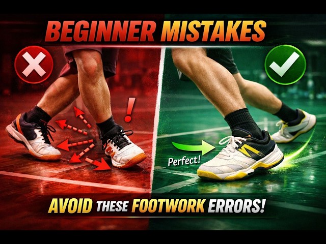 Fix these common mistakes while performing footwork 