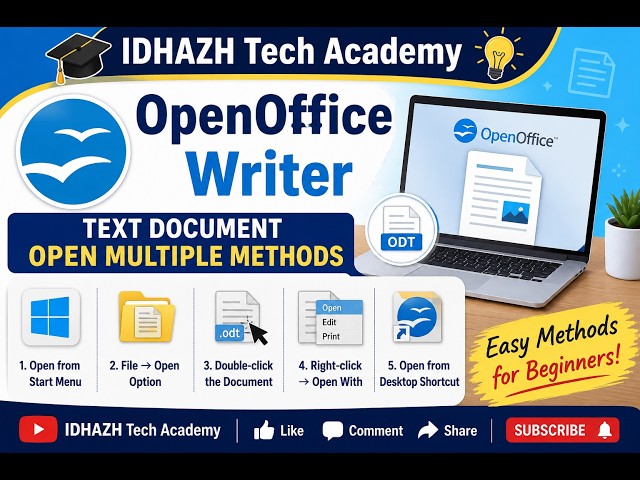 OpenOffice text document open multiple method