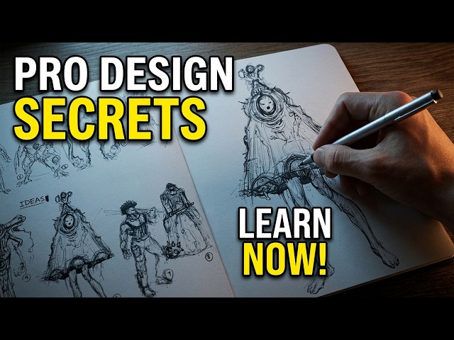 Learn Character Design Like a Game Concept Artist RIGHT NOW!