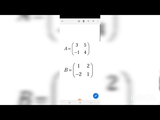 Álgebra de matrices con Geogebra