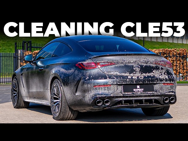 Limpieza de un CLE 53 AMG - ASMR