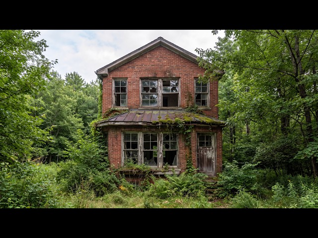The Forest Took Over This Forgotten Brick House — A Stunning Restoration Brings It Back to Life