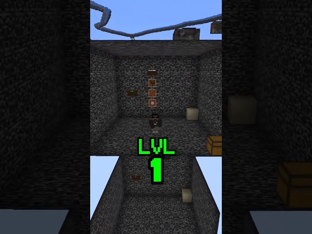 Day 1 - Escaping a Minecraft Academy ⛓️ #shorts