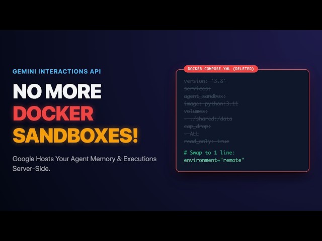 Stop Building AI Agent Sandboxes (Google Just Server-Side Hosted Them)