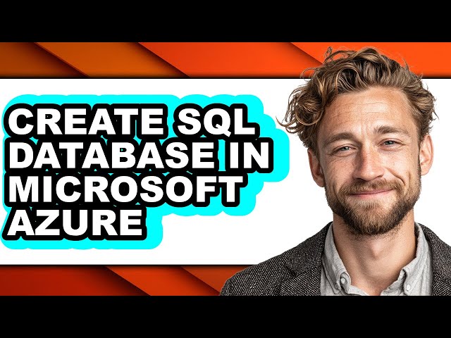 How to Create Sql Database in Microsoft Azure - Easy Guide