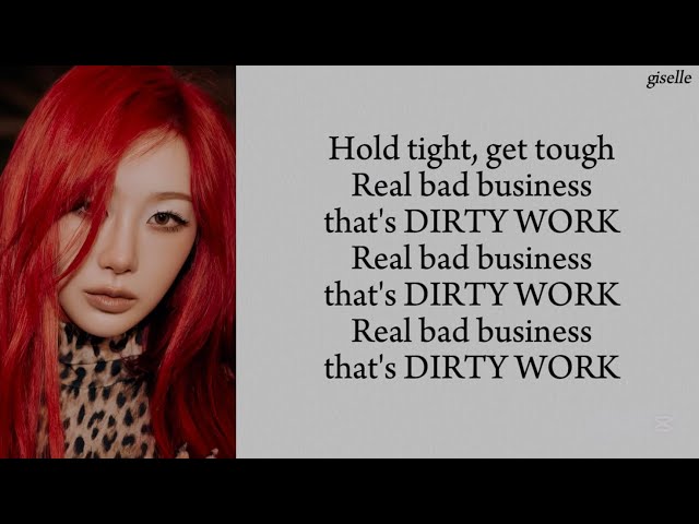 aespa Dirty Work Easy Lyrics