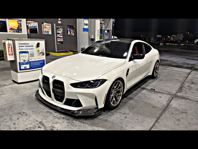 700HP BMW M4 COMPETITION TAKES OVER LATE NIGHT SUPER CAR MEET | POV