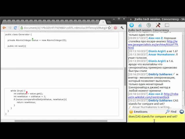 JTalks Tech Session: Thread Locking