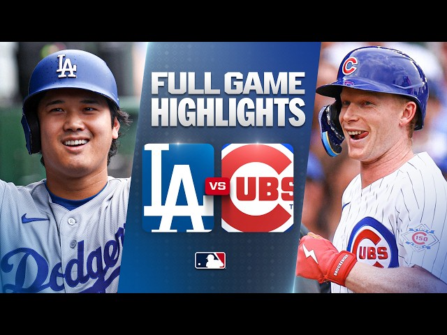 DODGERS vs. CUBS: Official Full Game Highlights (August 5) | 2026 MLB Season