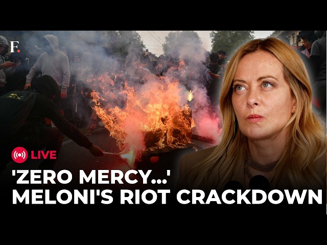 Italy Protests LIVE: ‘Looters to Pay...’ PM Meloni Unleashes Crackdown After Milan Riots