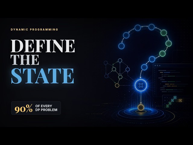 Dynamic Programming State: The 90% Rule for Solving DP Problems