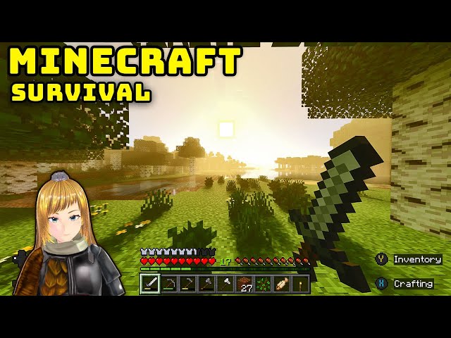 Cave DIVING and Going to H*LL this time? in Survival Minecraft Series Episode 3