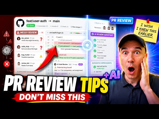 Stop Wasting Time in Pull Request Reviews — Do This Instead with AI automation