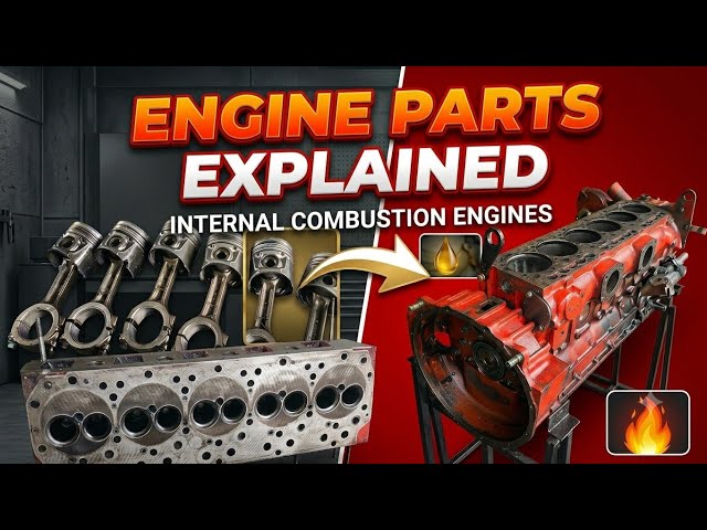 Engine Parts and their function Explained