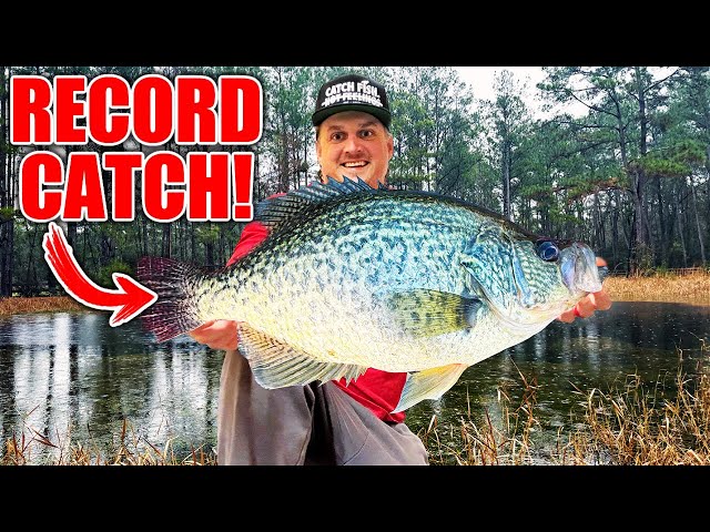 One in a MILLION Crappie is a NEW TEXAS RECORD!!