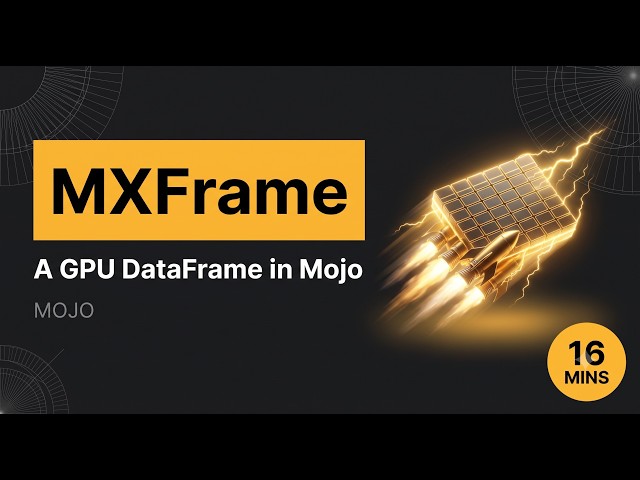 🔥 Pandas but 39× Faster? Meet MXFrame — a Mojo GPU DataFrame