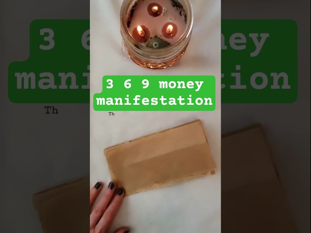 3 6 9 MONEY MAGIC 🍀 MONEY SPELL 💰  MONEY MANIFESTATION 💵  #moneymanifesting