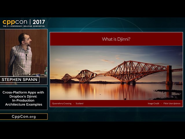 CppCon 2017: Stephen Spann “Cross-Platform Apps with Dropbox’s Djinni...”