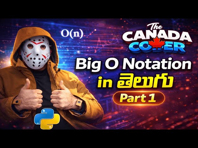 Big O Notation explained in Telugu (part - 1) | DSA - 10