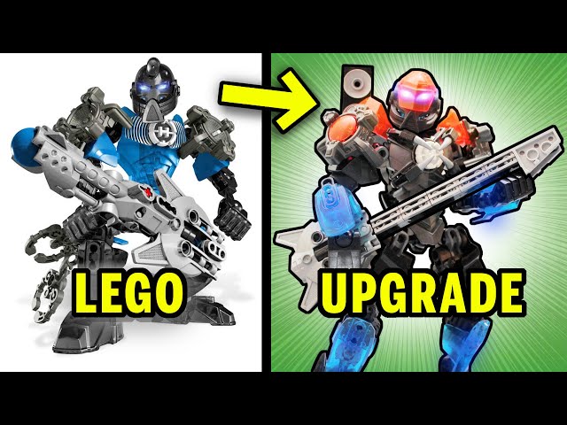 Using STRINGER's LEGO Parts To Build Bionicle MOCs