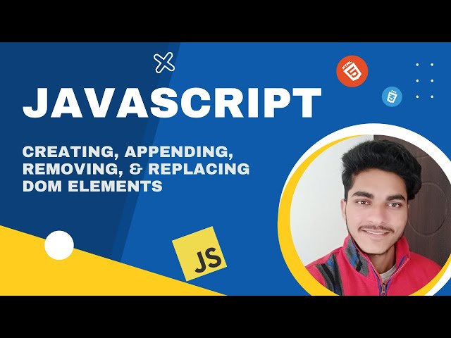 How to append an element to another element in JavaScript | Full JavaScript Course | #10